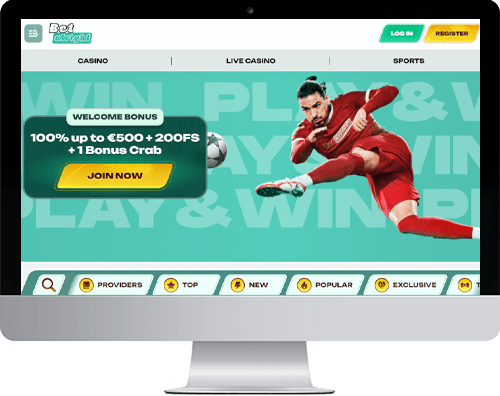 Betalright Casino on desktop