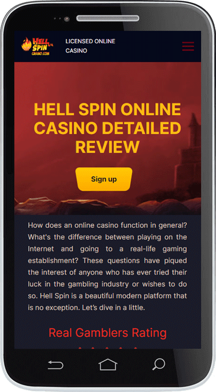 Hell Spin Mobile Casino