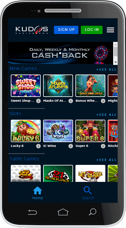 Kudos Mobile Casino