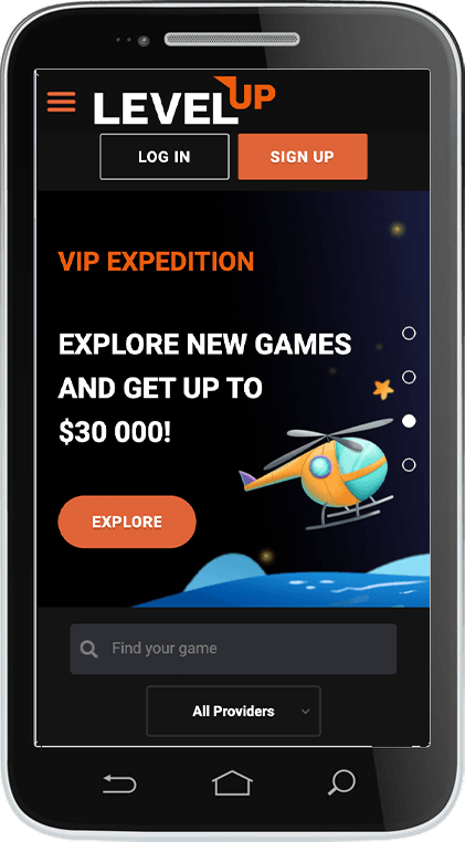 LevelUp Mobile Casino