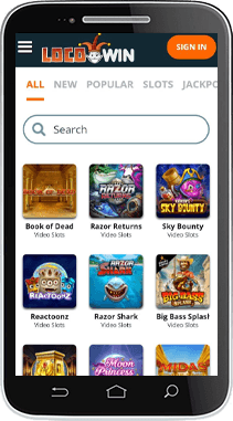 LocoWin Mobile Casino