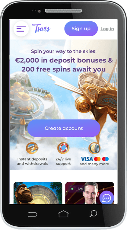 Tsars Mobile Casino